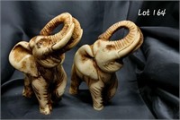 Elephant Figures, (10) Beer Mugs