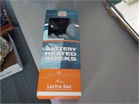 Battery heated socks