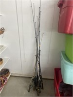 10 fishing poles