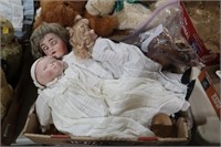 COLLECTION OF VINTAGE BISQUE  DOLLS