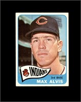 1965 Topps #185 Max Alvis EX to EX-MT+