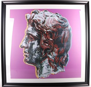ANDY WARHOL ALEXANDER THE GREAT OFFSET LITHOGRAPH