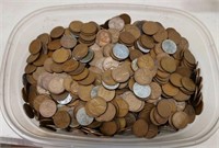 Group of Approx. 1000 Mixed Wheat Cents