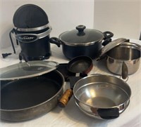 Kitchen Pots, Pans and Fry Daddy