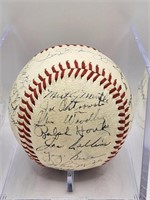 1951 MICKEY MANTLE ROOKIE YR SIGNED WORLD SERIES B