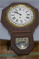 Antique Ingraham Regulator Clock