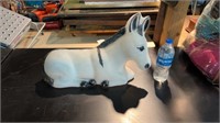 Vintage Blow Mold Donkey Mule Light works