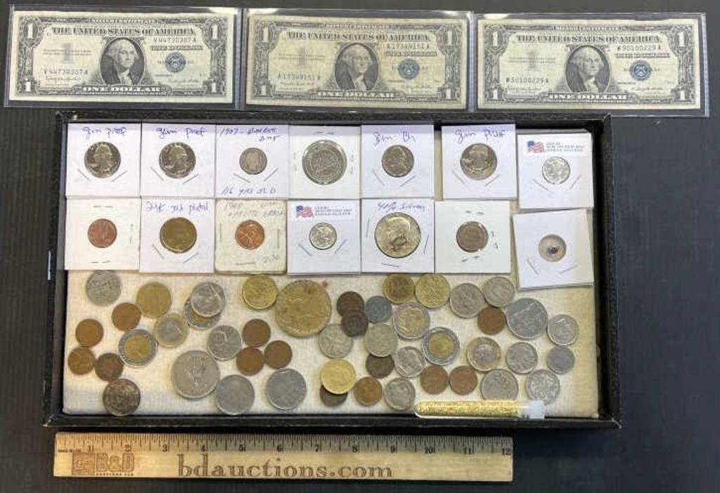 U.S. & Foreign Currency Lot Collection