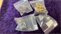 4 pairs of new ear plugs/gauges in various sizes.