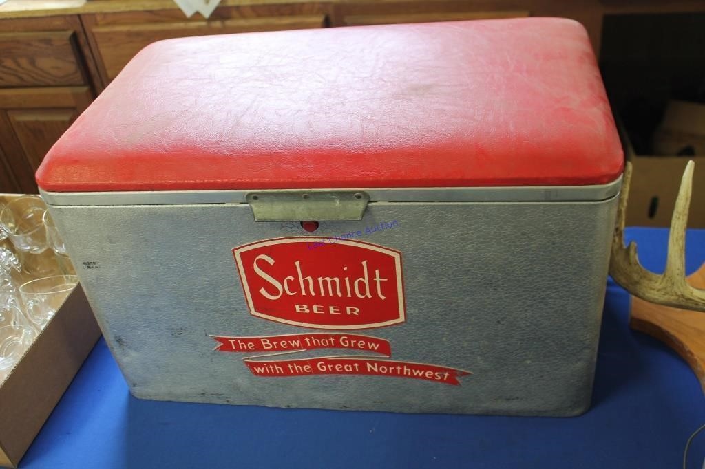 Vintage Schmidt Beer Cooler (Nice)
