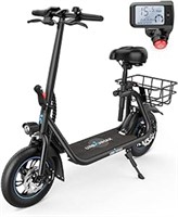 URBANMAX C1 Electric Scooter with Seat, 450W Power