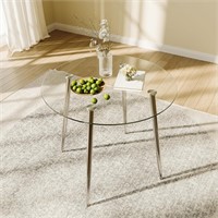 Glass Round Dining Table Modern