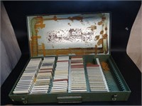 1950s Slides Throughout Europe w/ Metal Case