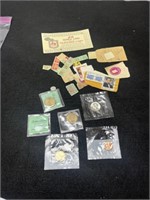 Coin & Stamp Lot:
