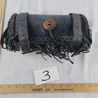 Small Motorcycle Bag with Fringes