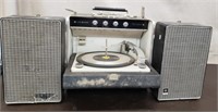 Vintage GE Stereophonic Record Player. Works.