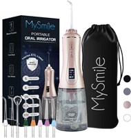 MySmile Cordless Water Flosser for Teeth...