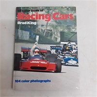 All Color Book of Racing Cars by Brad King