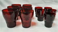 Anchor Hocking Royal Ruby Tumblers/Juice Glasses