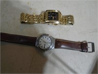 2 Men's Wrist Watches  as Found