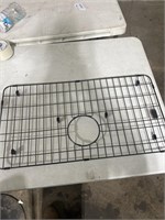 Under sink metal grid