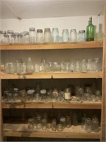 Lot Of  Crown Jars/Mason Jars