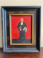 Decorative Italian Butler Framed Art