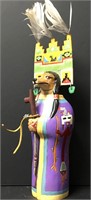 12" Robson Designs Spirit Dog W/Pipe Kachina