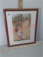 Childhood sweethearts framed picture