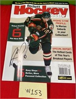 N - SIGNED HOCKEY RISING STAR ISSUE (W153)