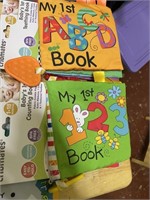 1 green first book 1 orange ABC BOOK