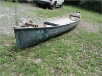 FIBERGLASS 17 FOOT CANOE