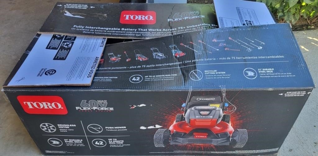 Toro Battery Powered Push Mower