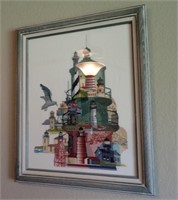 COUNTED CROSS STITCH "LIGHTHOUSES & SEAGULLS"