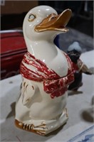 ANTIQUE MARKED USA DUCK COOKIE JAR