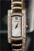 Bulova Crystal Women's Watch Retail Value $295