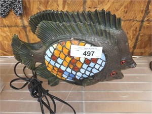 LEADED STYLE FISH LAMP