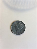 Commemorative 3 Inch Dime Coin 1916