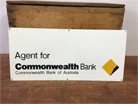 Commonwealth Bank Tin Sign