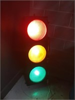 Large Working Traffic Lights with Switchblock