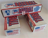 Unopened Fleet 1990 complete sets of baseball