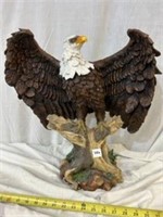 Large Plaster Eagle Statue