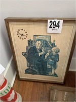 Framed Picture Clock