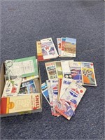 Lot of Collectible Road Maps w/ Various oil/Gas Ad