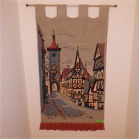 1969 ATELIER SCHMIDT NEEDLEWORK WALL HANGING>>>