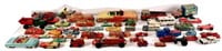 Large Collection of Lithographed Tin toy Cars