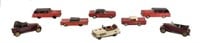 Collection of Large Tin Toy Cars