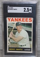 1964 Topps # 50 Mickey Mantle Baseball Card