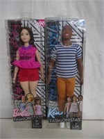 New Barbie & Ken Fashionistas Dolls