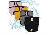 New, Virtcooy Washable Dog Diapers, 3 Pieces